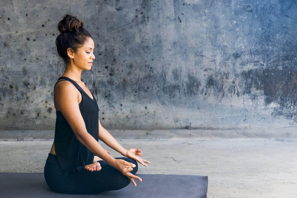 Wellness Within Club Female Meditating Peace